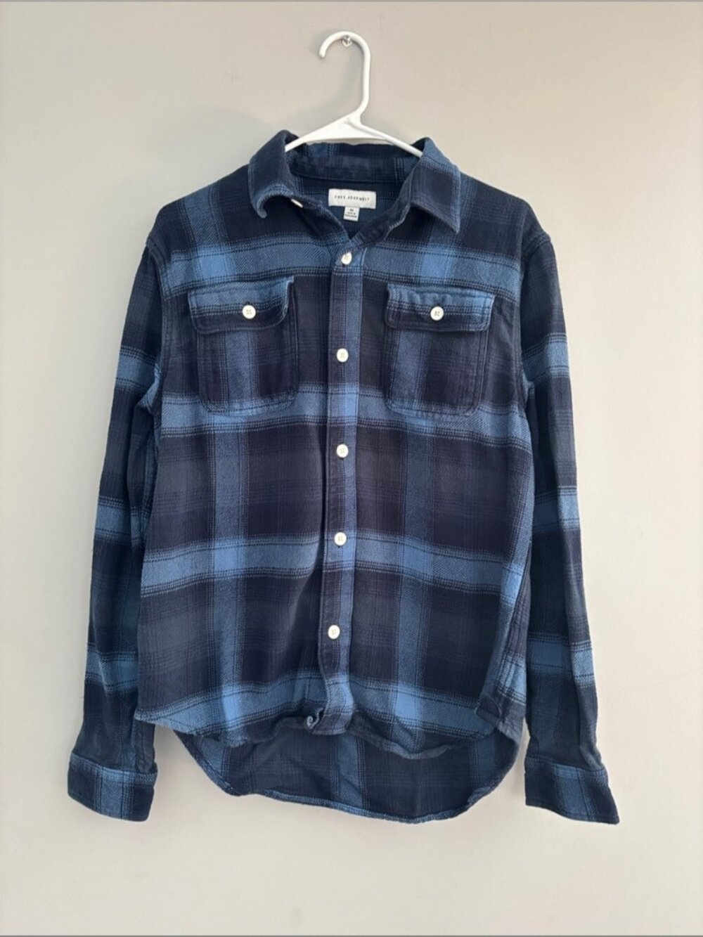 Rails Blue Plaid Long-Sleeve Button-Down Shirt